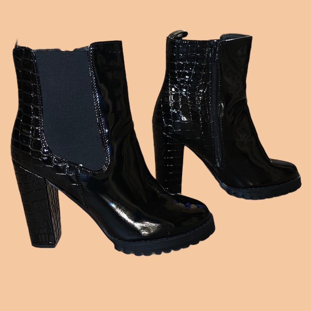Black boots